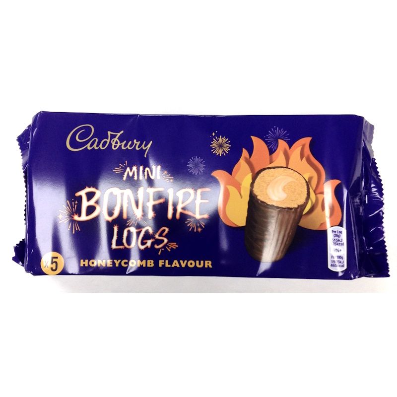 Cadbury Mini Bonfire Logs Honeycomb Flavour