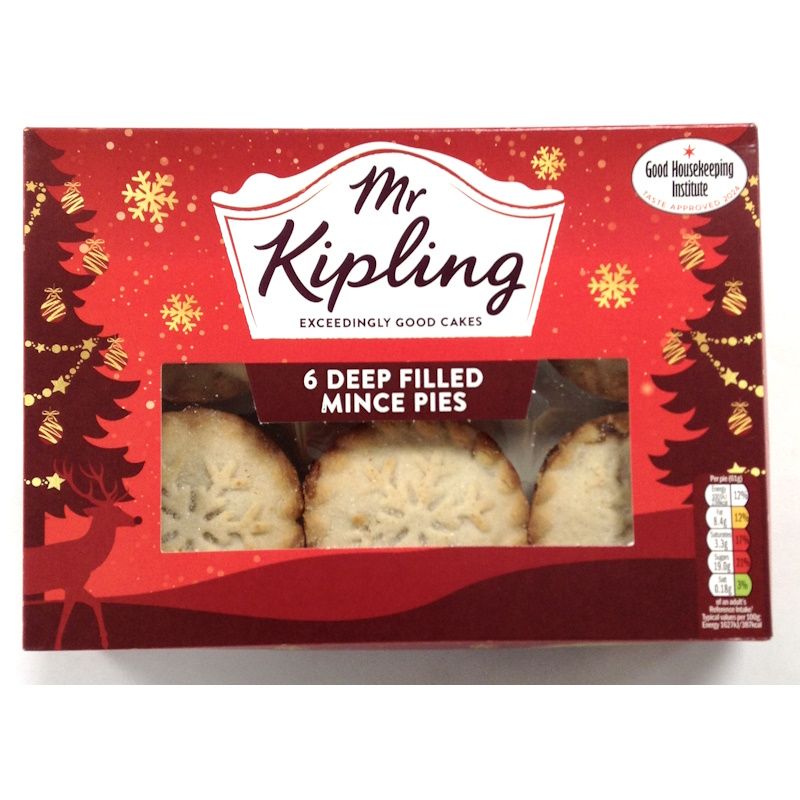 Mr Kipling Snowflake Mince Pies