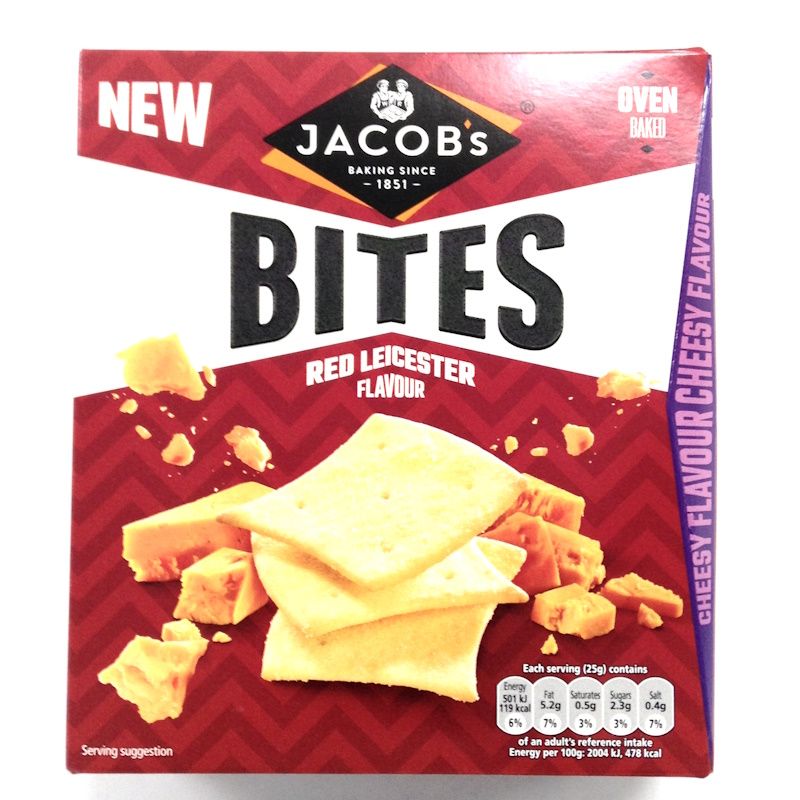 Jacob&#39;s Red Leicester Flavour Bites