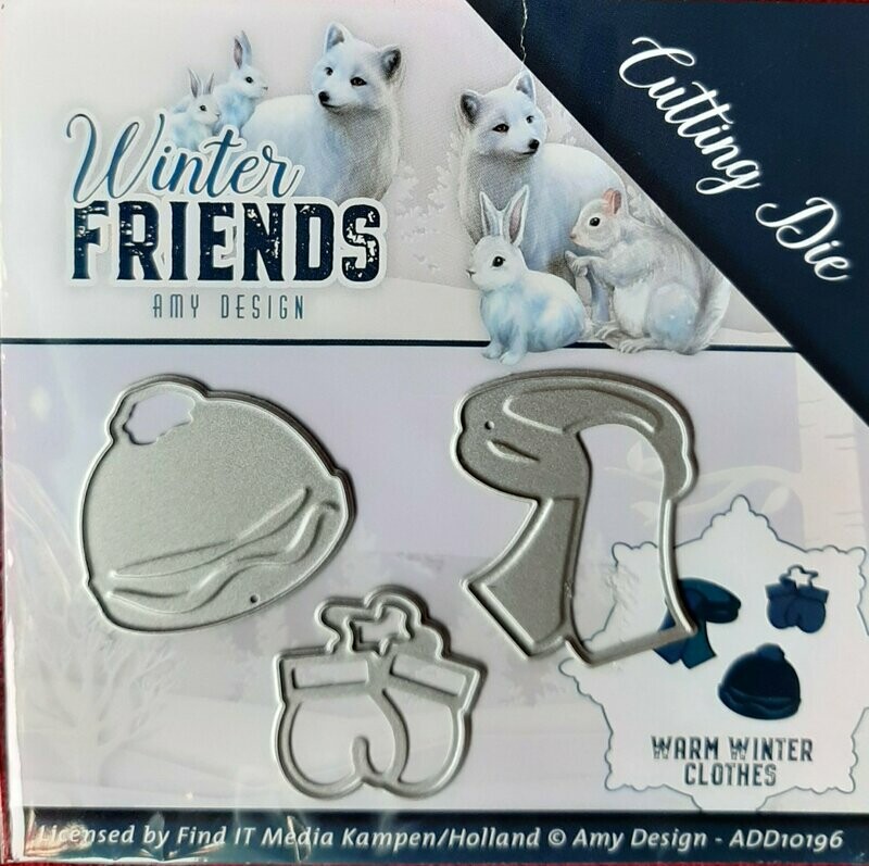 Snijmal muts sjaal handschoenen / Die winter outfit: cap scarf mittens