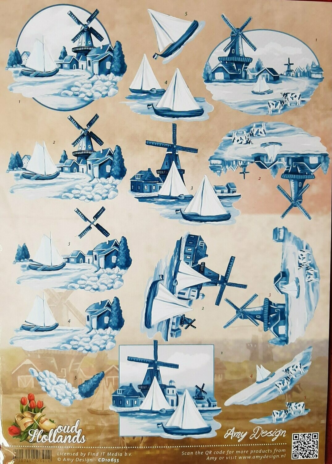 Knipvel / Decoupage 04 A4