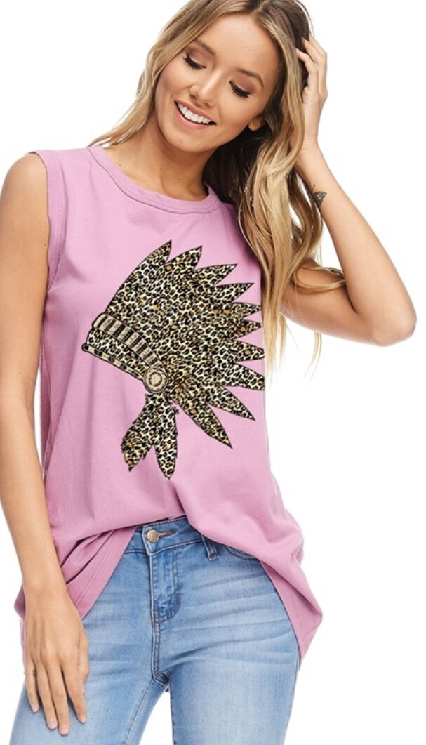  AAC Animal headdress graphic tee