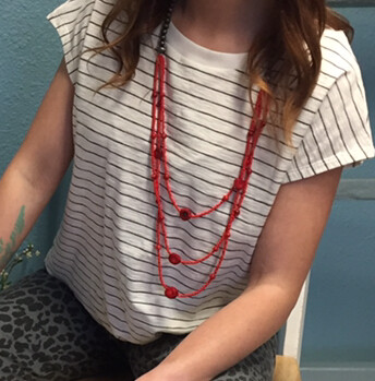AAC-$48.00 Coral Necklace