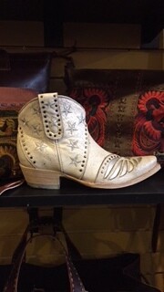 AAC- United Short Boot-Crackled Taupe-Old Gringo