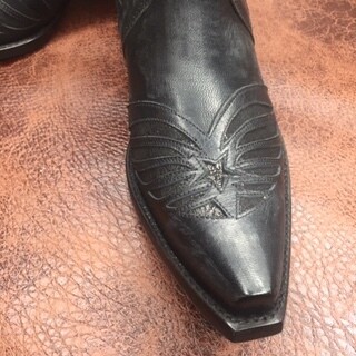 AAC - Old Gringo Black United Short Boot w/zipper