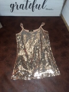 AAC - Sparkle and Shine in Rose Gold Sequins