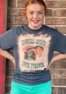 AAC - Cowgirl Spirit Lives Forever - T Shirt