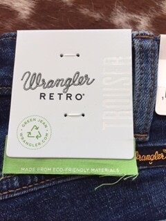 AAC - Wrangler "Green Jean" 5 Pocket Trouser Jean