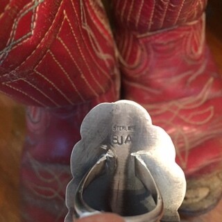 AAC - Navajo Handmade Ring by Betty J. Arviso