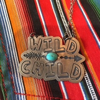 AAC - Wild Child - Sterling/Turquoise Necklace