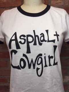 AAC - Asphalt Cowgirl Tee Shirt by Lisa Mills