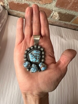 AAC - Golden Hills Turquoise Pendant 