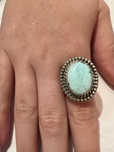 AAC - Golden Hills Turquoise - Adjustable Ring