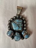 AAC - Golden Hills Turquoise Pendant