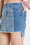 AAC - Two Shades - Denim Skirt - PLUS