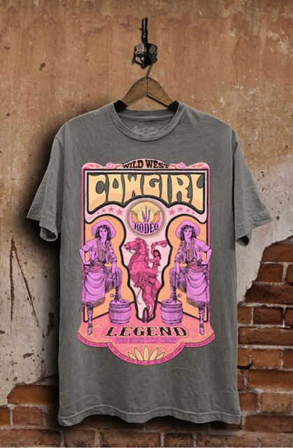 AAC - Wild West Cowgirl - Graphic Tee