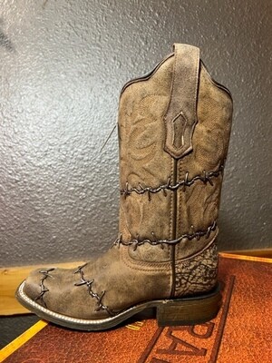 AAC - She's Gone Country - Corral Square Toe Boots
