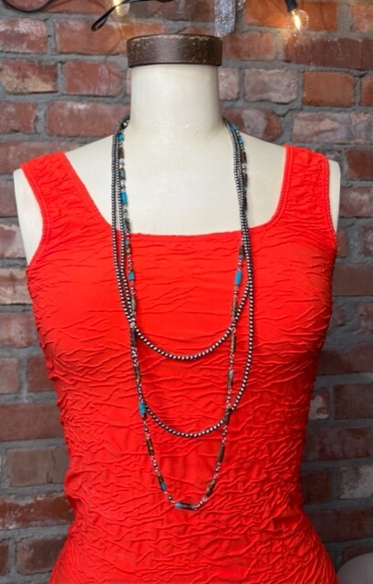 AAC - Three Strand Necklace - 34" Long