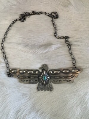 Thunderbird Necklace - Handmade - Navajo