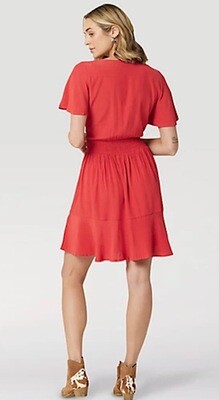 Red Flowing Dress by Wrangler