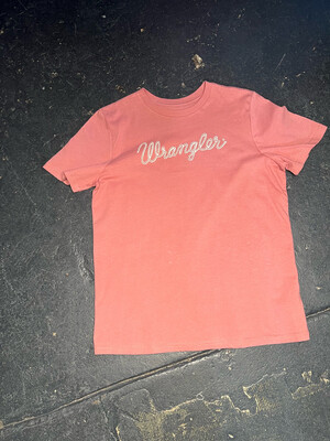 AAC - Wrangler Pink Colored Tee Shirt