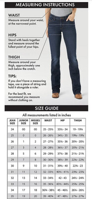AAC - Wrangler Mid-Rise Boot Cut Jeans 9MWZKR