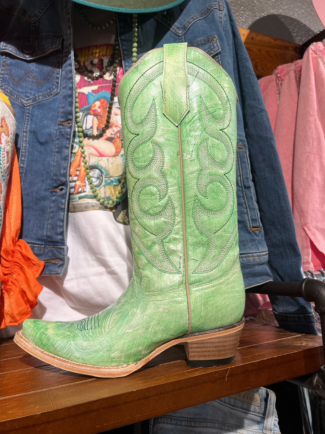 Lime - A - Rita - Corral Boots