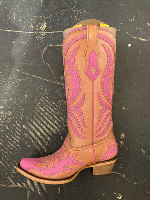  Corral Women's Pink  Fluorescent Boots C3970