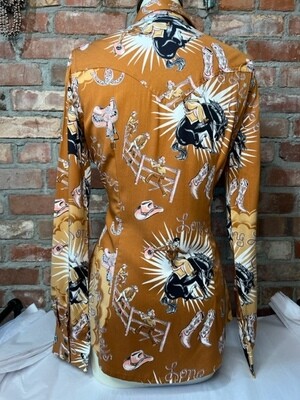 Wrangler Punchy Buckaroo Blouse
