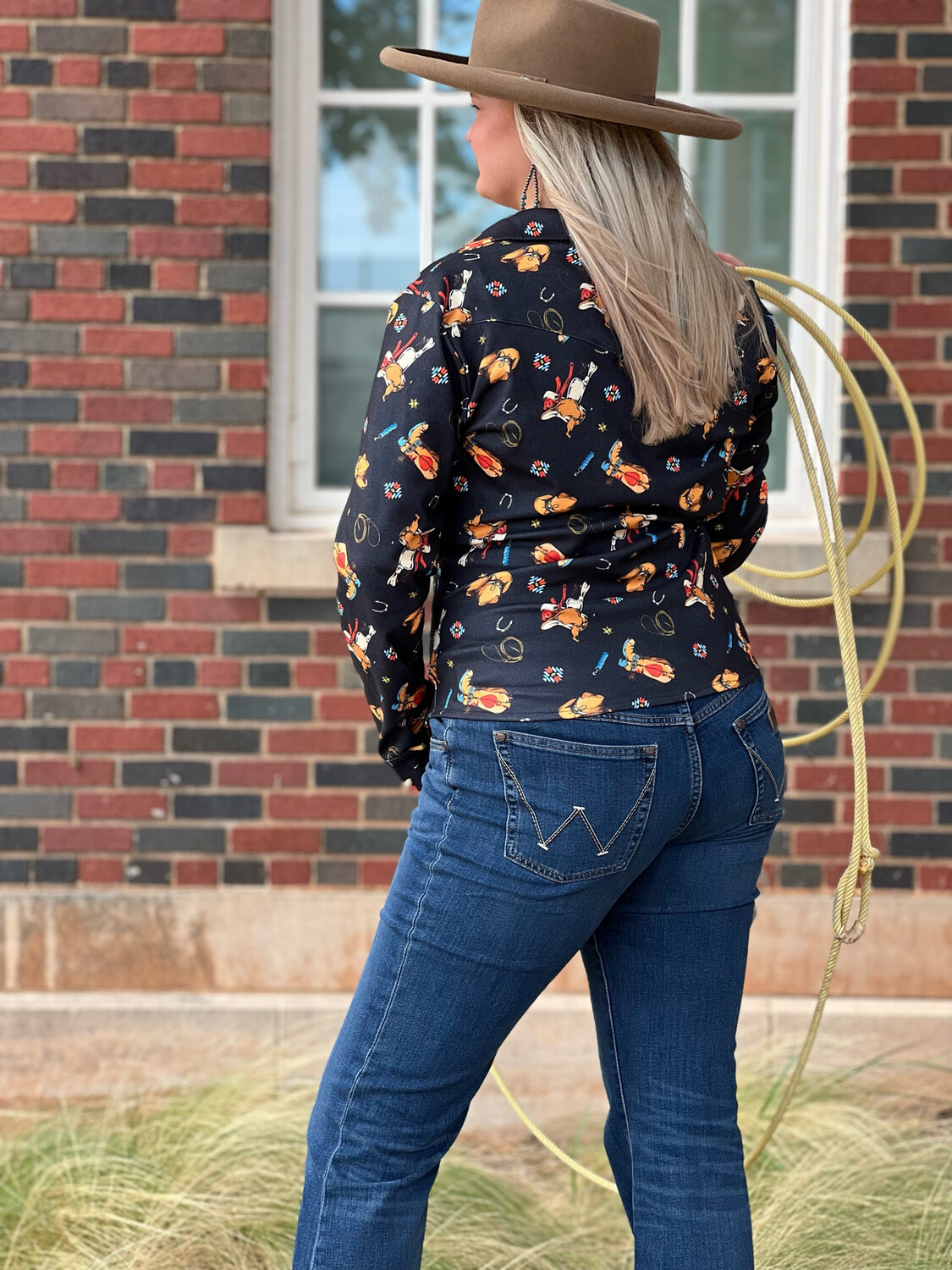 Wrangler Retro Mid-Rise Trouser  - Blair