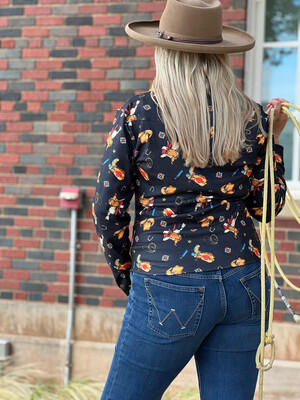 Wrangler Retro Mid-Rise Trouser  - Blair