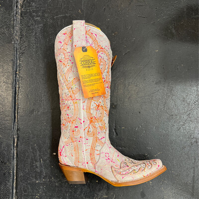Corral Women's Multi Color Overlay Neon Stitches