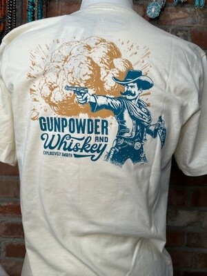 Gunpowder And Whiskey - Tee Shirt