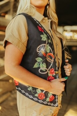 Western Roses - Vest