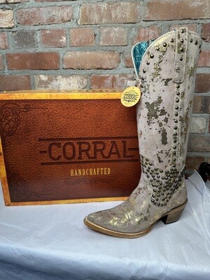 Corral Sand Gold Touches - Women's Boot