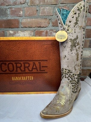 Corral Sand Gold Touches - Women's Boot
