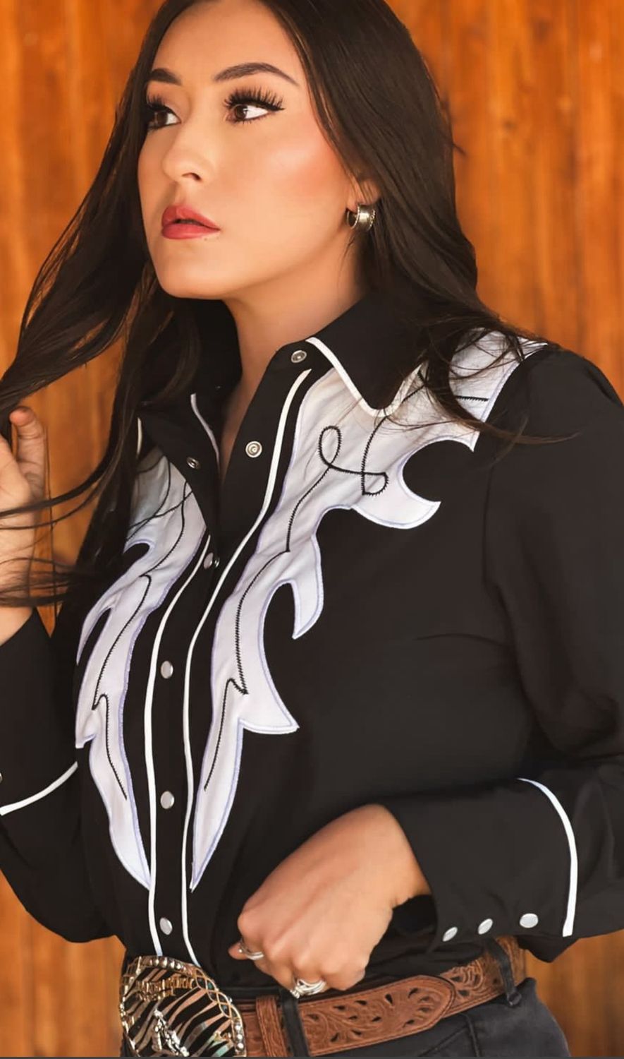 Johnny Memories - Pearl Snap Blouse