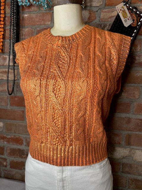 What Rhymes With Orange - Sleeveless Sweater
