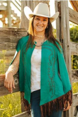 Escape With A Cape - Teal