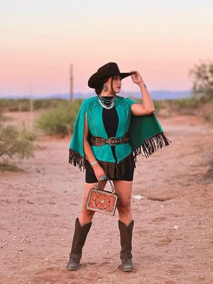 Escape With A Cape - Teal