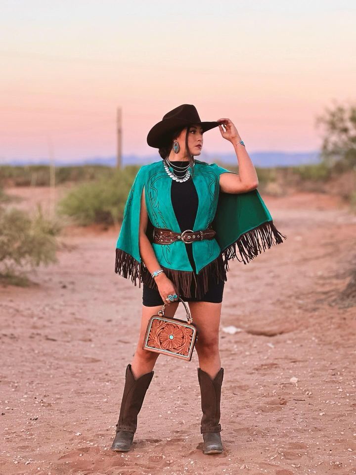 Escape With A Cape - Teal