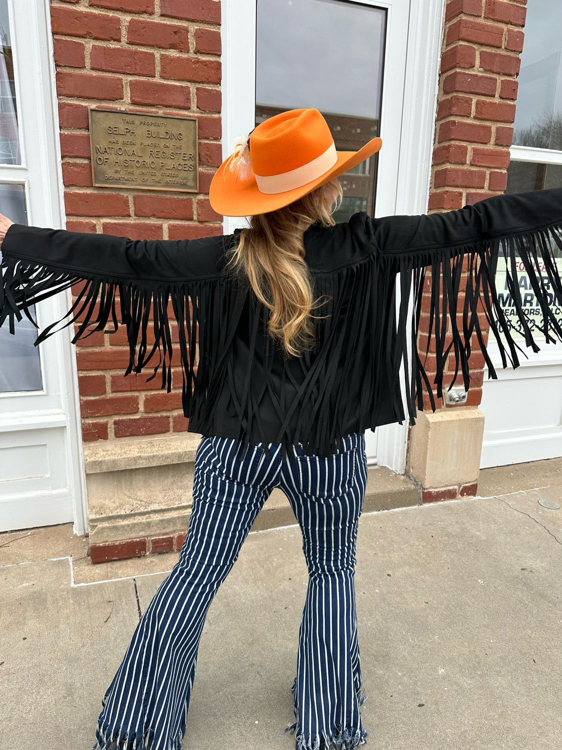 All The Fringe - Black Fringe Jacket