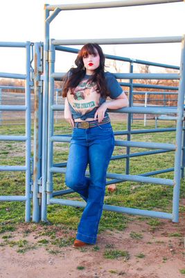 Wrangler Retro Trouser High Rise Elizabeth