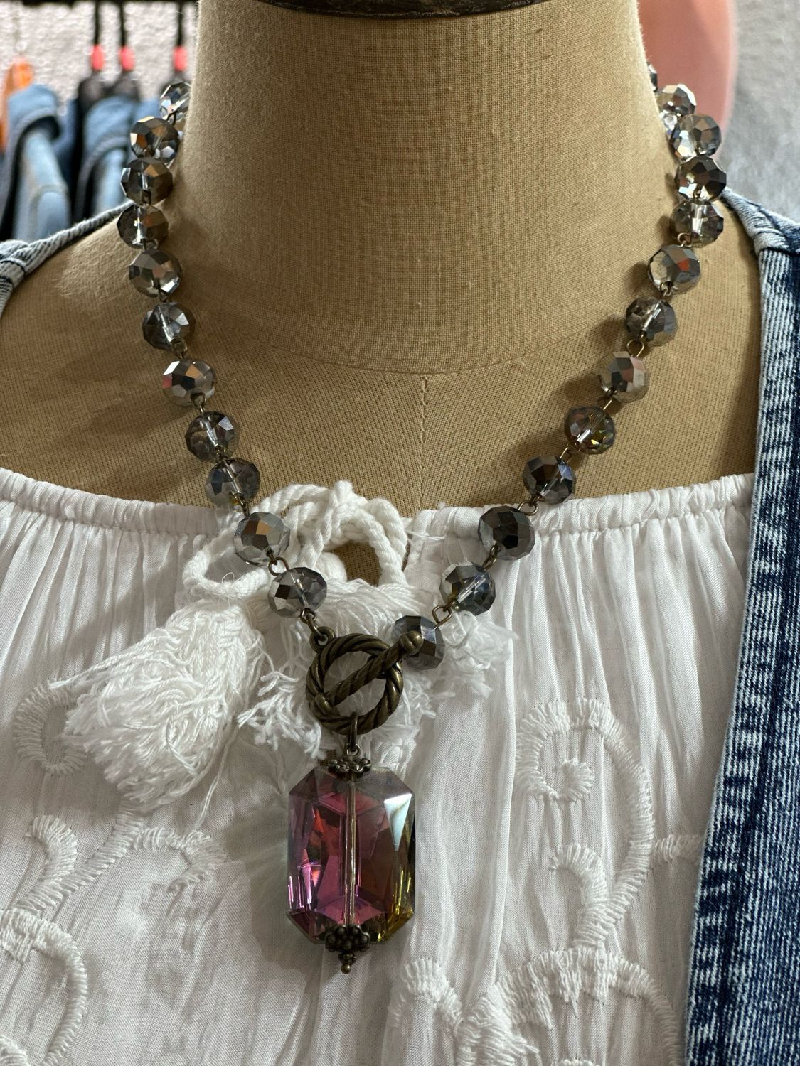Shimmering Shadows - Necklace 20&quot;