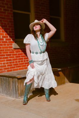 Country Harmony - Eyelet Blouse