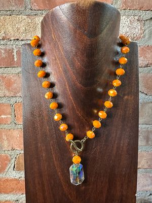 Tropical Sunrise - 20&quot; Necklace