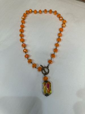 Tropical Sunrise - 20" Necklace