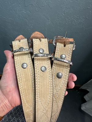Double J Saddlery -  Leather Belt - Sand