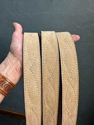 Double J Saddlery -  Leather Belt - Sand