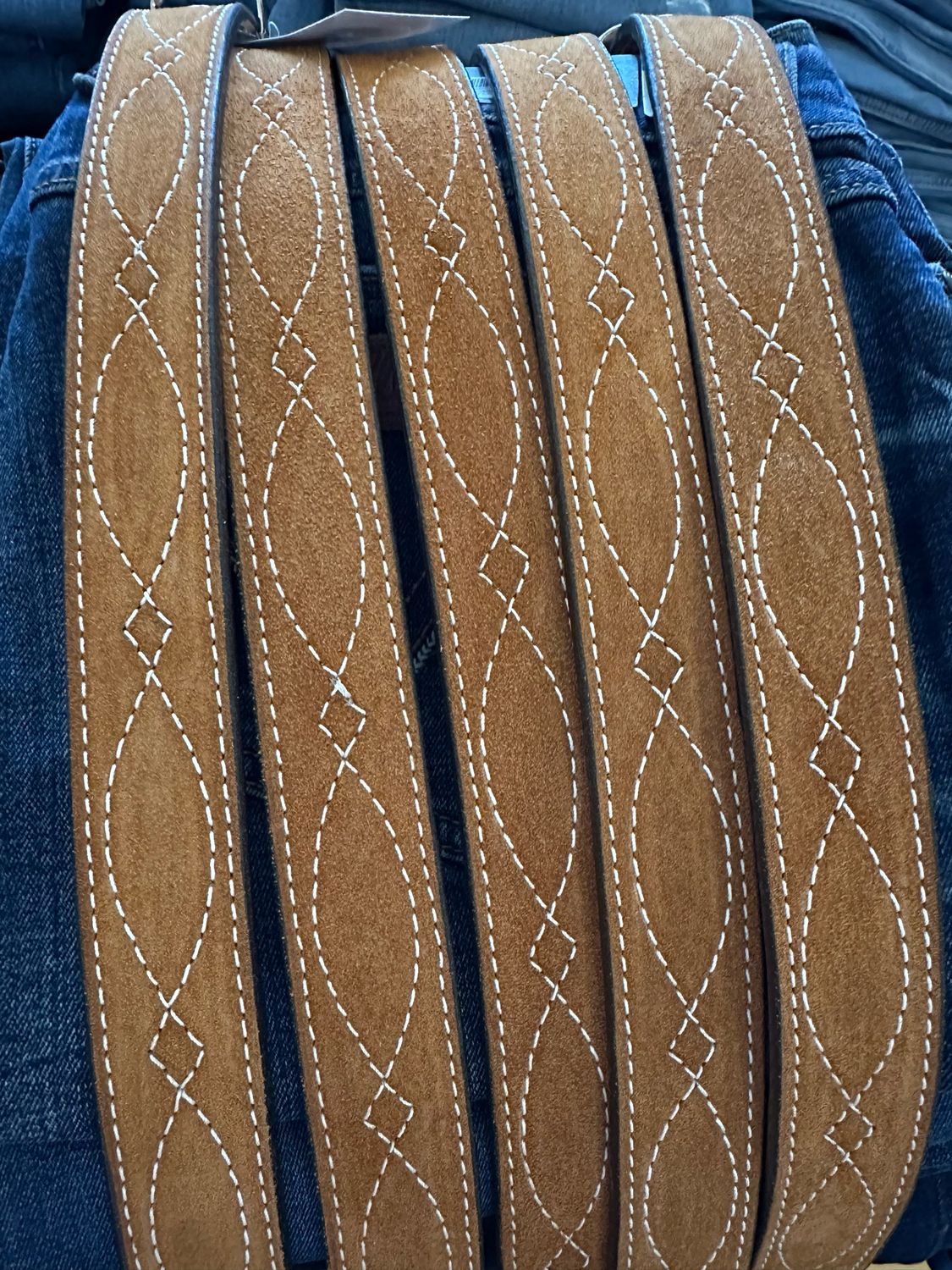 Double J Saddlery - Leather Belt - Toast Brown